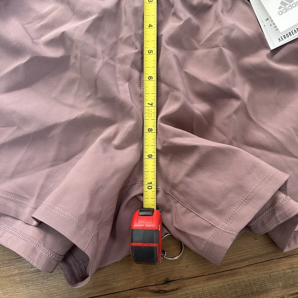 adidas women's pacer 3-stripes woven shorts - Picture 7 of 11